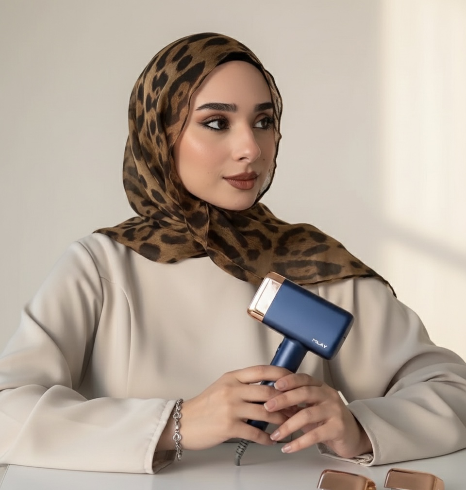 تجربة احد المشاهير لجهاز الليزر المنزلي من متجر سباركل بالعرق